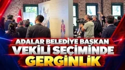 TENSION DURING THE ADALAR DEPUTY MAYOR ELECTION