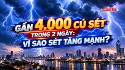 Nearly 4,000 lightning strikes in 2 days: Why the sudden surge? | Can Tho