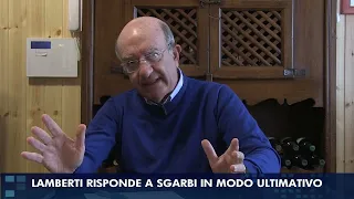 Lamberti risponde a Sgarbi in modo ultimativo