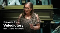 Celia Wade-Brown MP Valedictory Statement, 15 September 2026