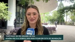 Guaíba rises again and six rivers reach flood stage