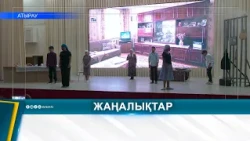Young actors perform drama "Zhannat" on stage
