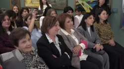 Հակոբ Կոջոյանի ստեղծագործությունների մասին են խոսում դպրոցականները` Գավառի պատկերասրահում