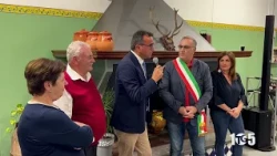 Vibonati inauguration of the new Frantoio Macina Felice facility Oct 2