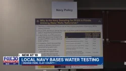 Navy urges well water testing for PFAS near three Jacksonville area bases