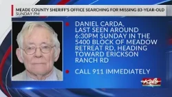 Meade County Sheriff's Office searching for missing 83-year-old