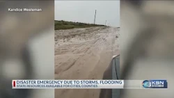 Heavy rain causes flooding in Kansas