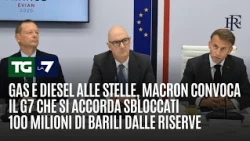 Gas and diesel prices skyrocket, Macron convenes the G7 which agrees: 100 million barrels from re...
